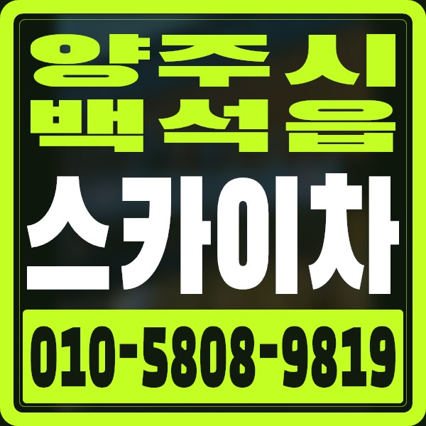 경기 양주시 백석읍 스카이차 · 010-5808-9819