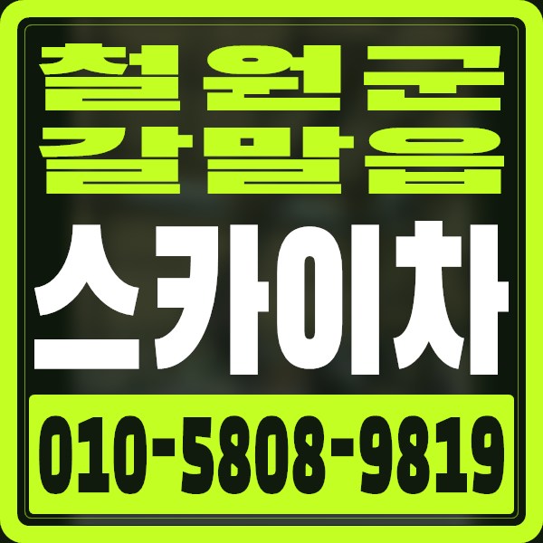 강원 철원군 갈말읍 스카이차 · 010-5808-9819
