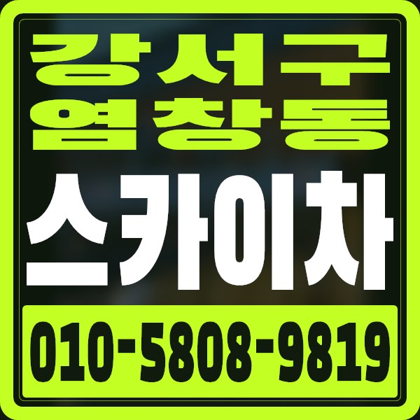 서울 강서구 염창동 스카이차 · 010-5808-9819
