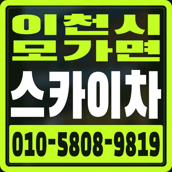 경기 이천시 모가면 스카이차 · 010-5808-9819