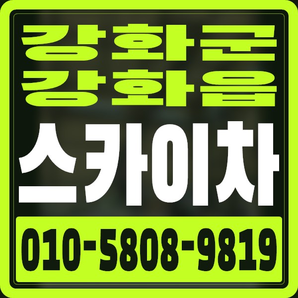 인천 강화군 강화읍 스카이차 · 010-5808-9819
