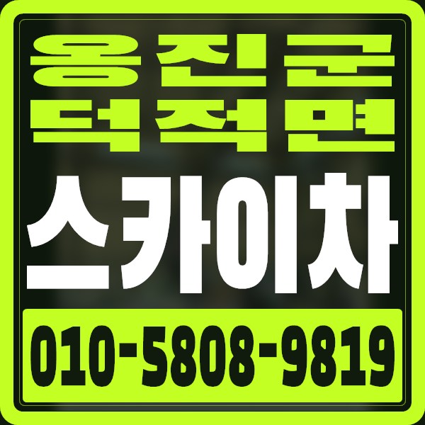 인천 옹진군 덕적면 스카이차 · 010-5808-9819