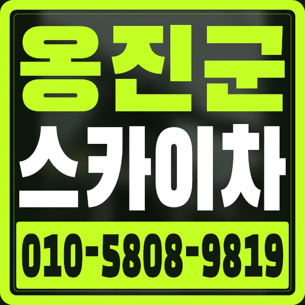 인천 옹진군 스카이차 · 010-5808-9819