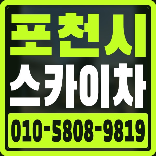 경기 포천시 스카이차 · 010-5808-9819