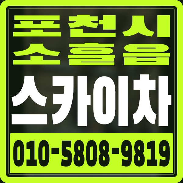 경기 포천시 소흘읍 스카이차 · 010-5808-9819