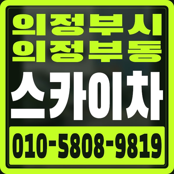 경기 의정부시 의정부동 스카이차 · 010-5808-9819