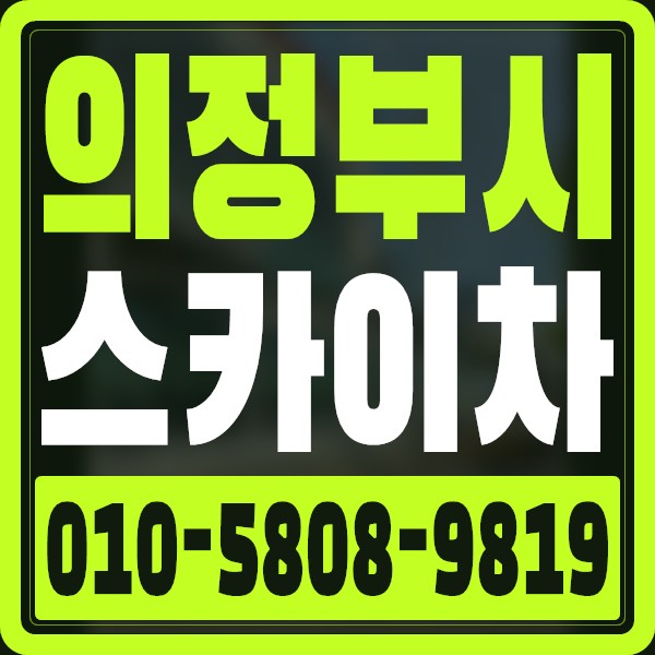 경기 의정부시 스카이차 · 010-5808-9819