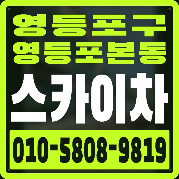 서울 영등포구 영등포본동 스카이차 · 010-5808-9819