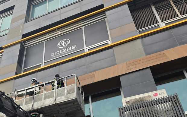 다산2동 스카이차 상담용 생활상가 작업 이미지