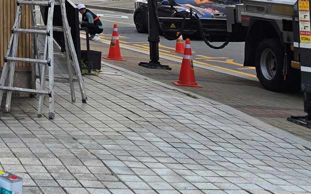 서울 금천구 독산2동 스카이차 작업 상담 이미지