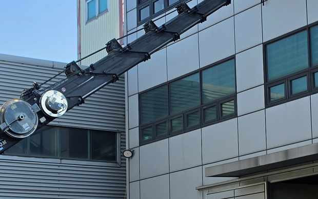 회천1동 스카이차 상담용 산업시설 지붕 접근 이미지