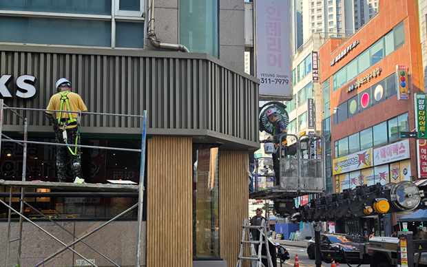 인천 제물포구 신흥동 스카이차 작업 상담 이미지