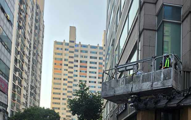 인천 제물포구 도원동 스카이차 작업 상담 이미지
