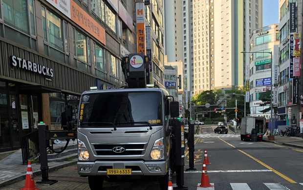 인천 제물포구 동인천동 스카이차 작업 상담 이미지