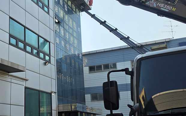 서울 중구 신당동 스카이차 작업 상담 이미지